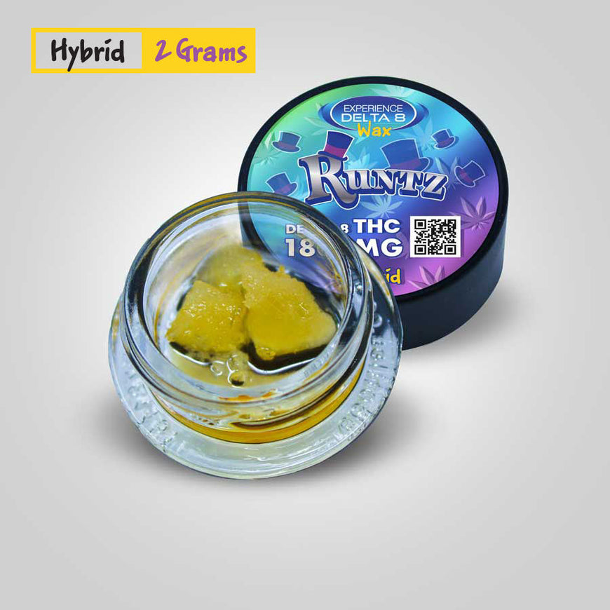 White Runtz Delta 8 THC Dab Wax
