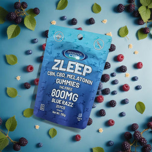 Zleep CBN, CBD, MELATONIN Gummies 800MG