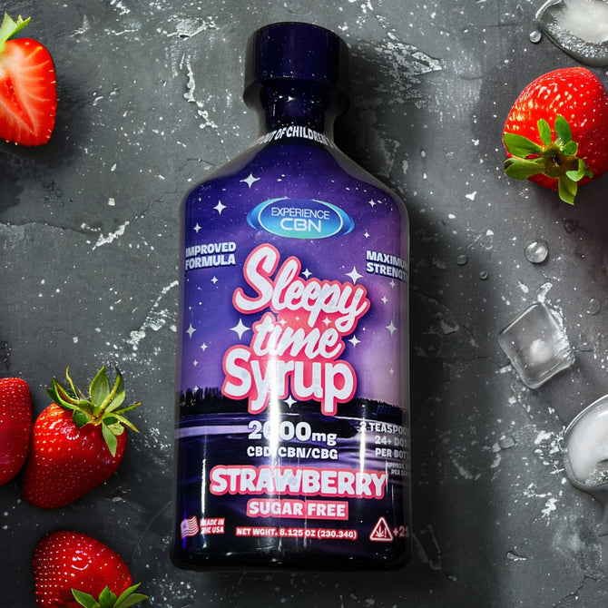 Sleepy Time Syrup - Sugar Free Strawberry