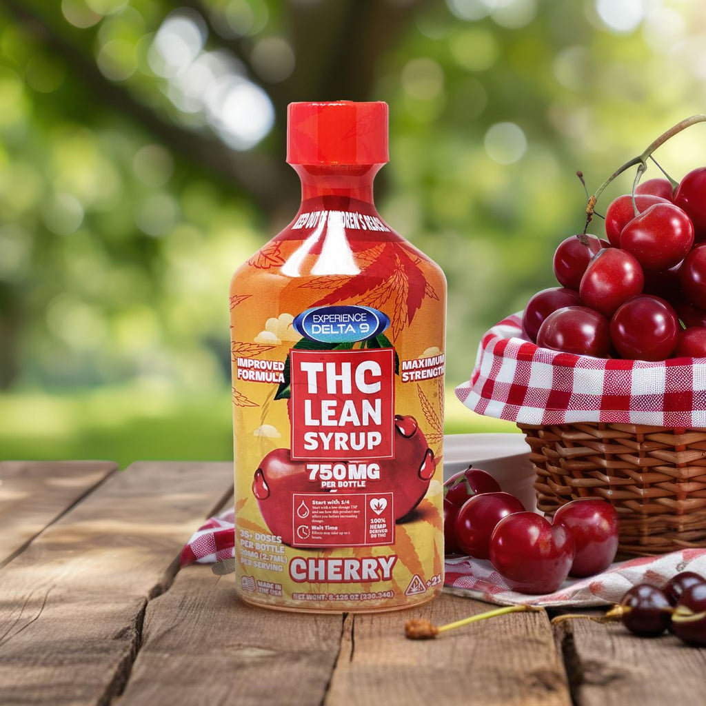 Delta 9 THC Cherry Lean Syrup 750mg – Experience CBD