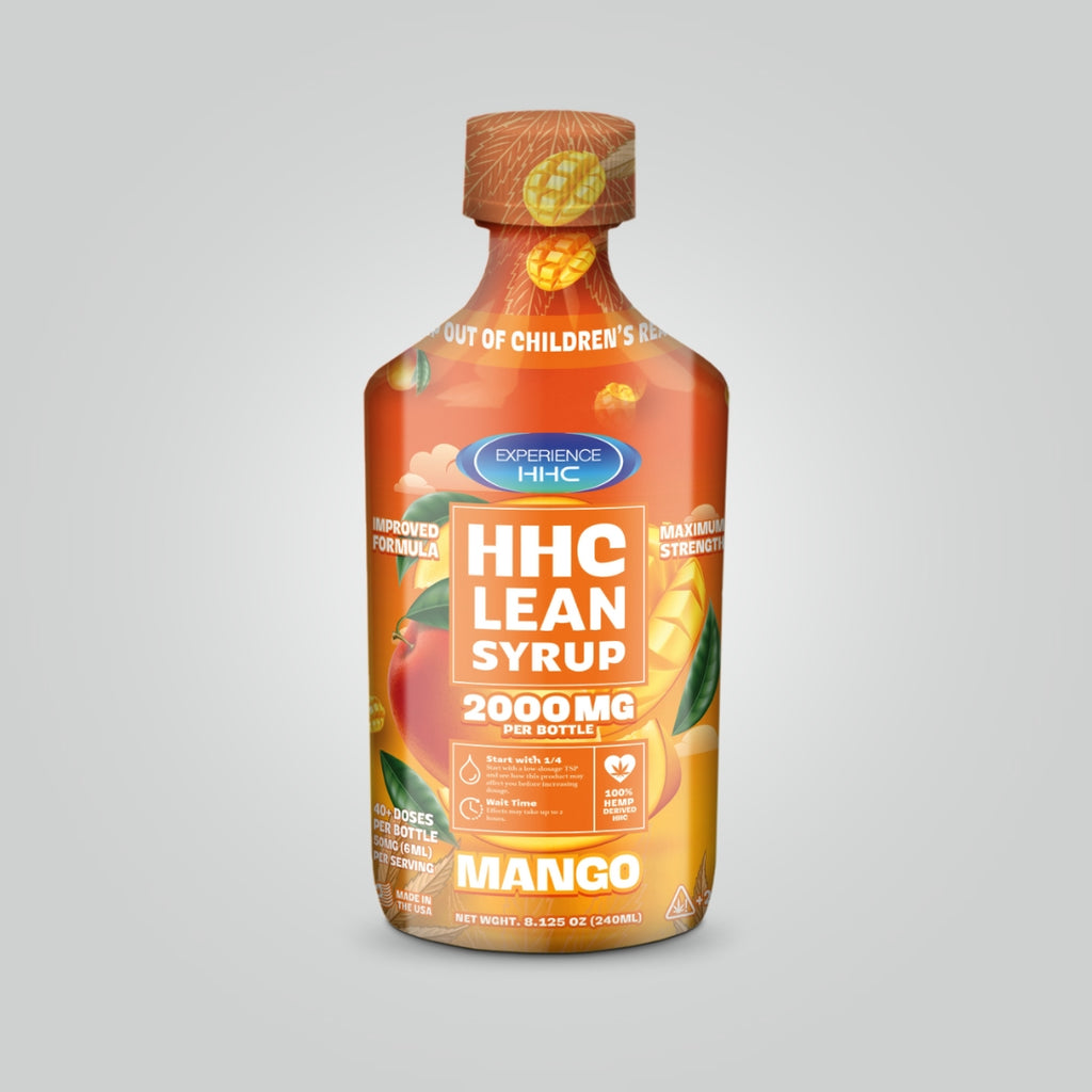 THH-C Lean Syrup Mango Flavor 2000MG – Experience CBD