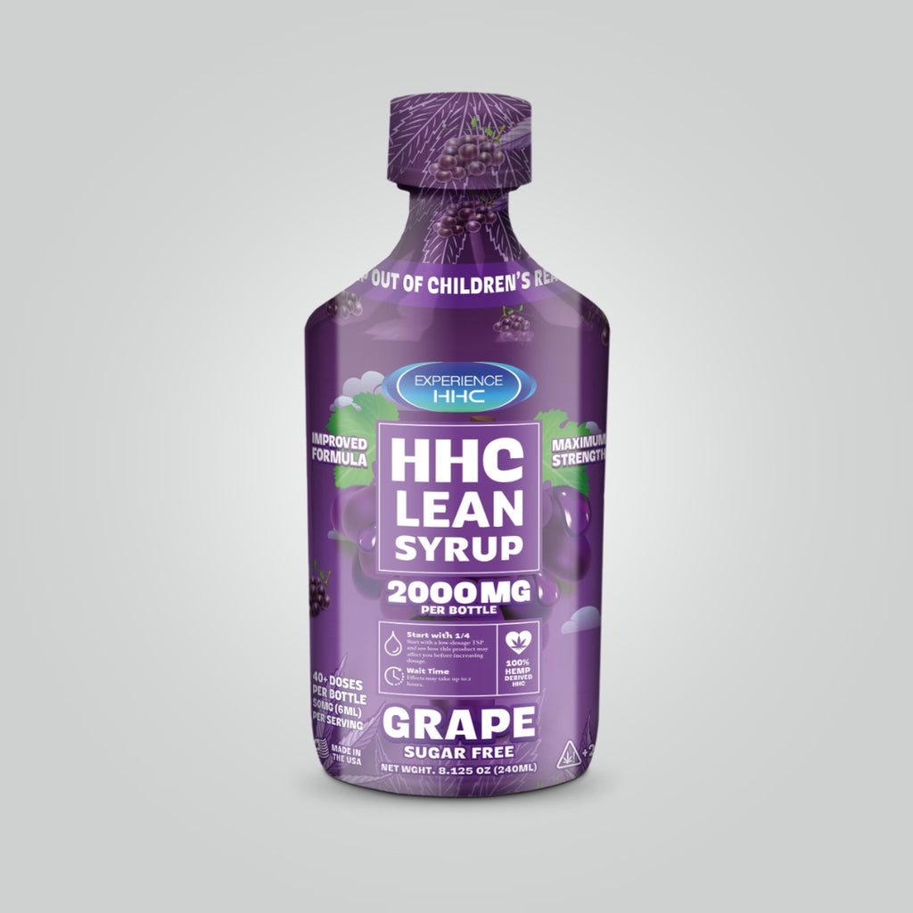 THH-C Lean Syrup Grape Flavor 2000MG – Experience CBD