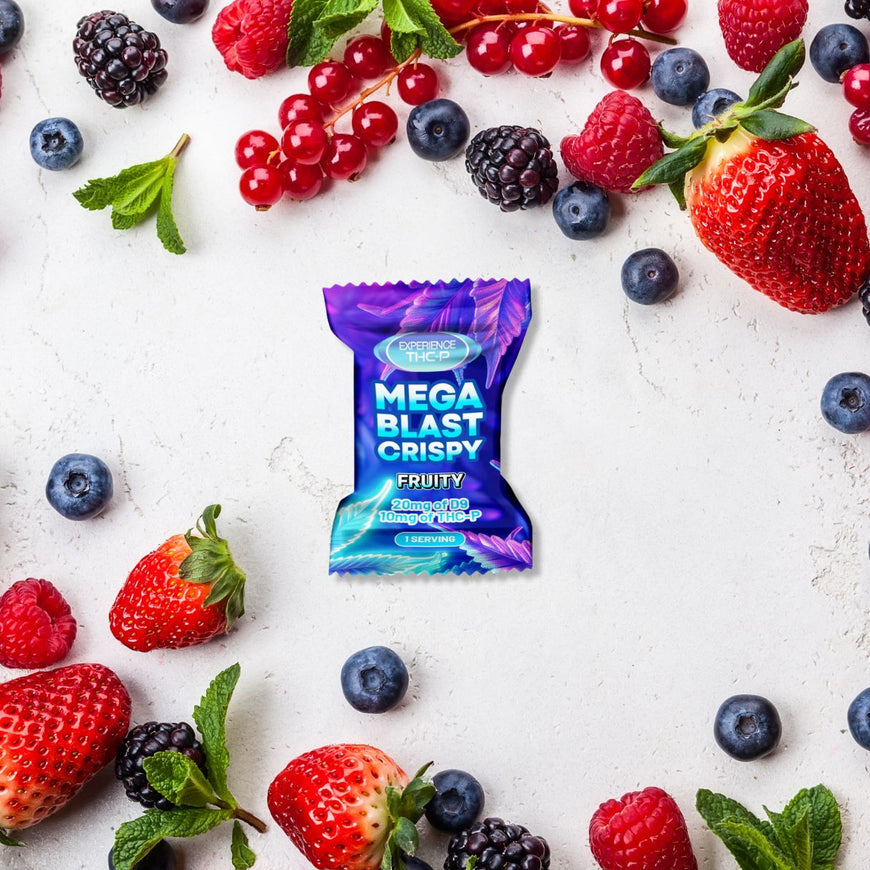THC-P Mega Blast Crispy - Fruity Flavor
