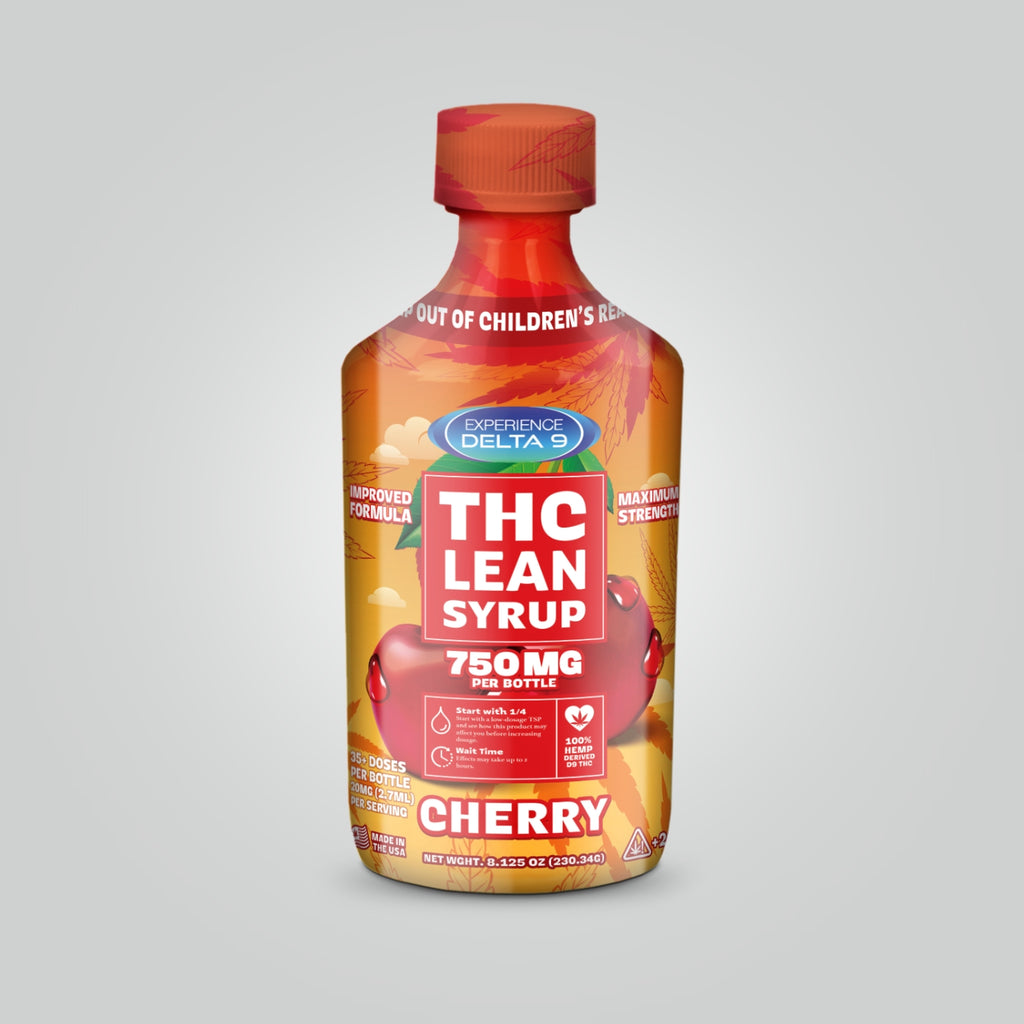 Delta 9 THC Cherry Lean Syrup 750mg – Experience CBD