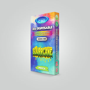 Broad Spectrum CBD Disposable 1500mg - Slurrcane (Indica)