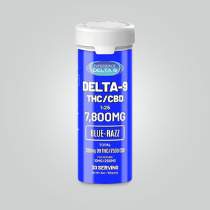 25:1 Delta-9 THC/CBD Blue-Razz Gummies