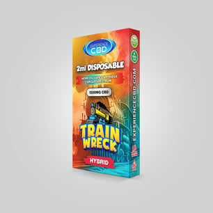Broad Spectrum CBD Disposable 1500mg - Train Wreck (Hybrid)