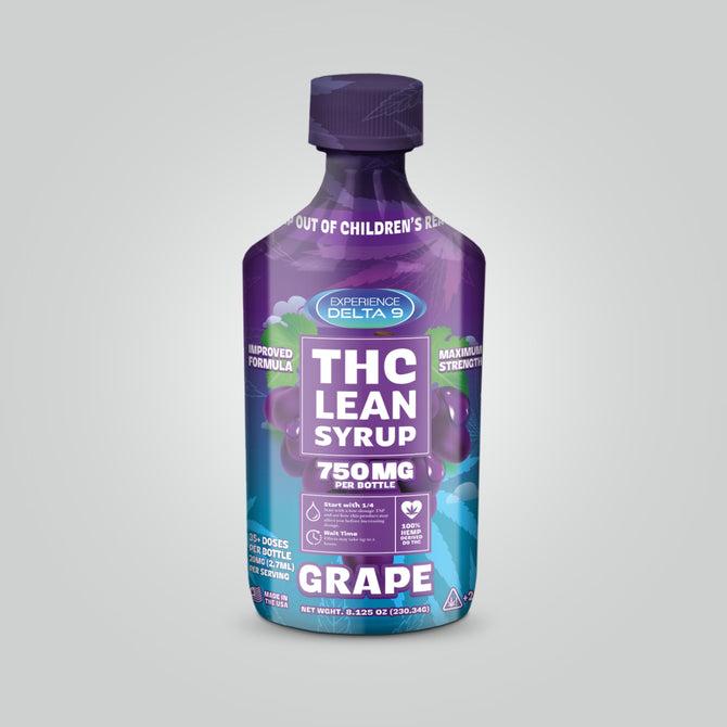 Delta 9 THC Grape Lean Syrup 750mg