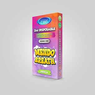 Broad Spectrum CBD Disposable 1500mg - Mendo Breath (Indica)