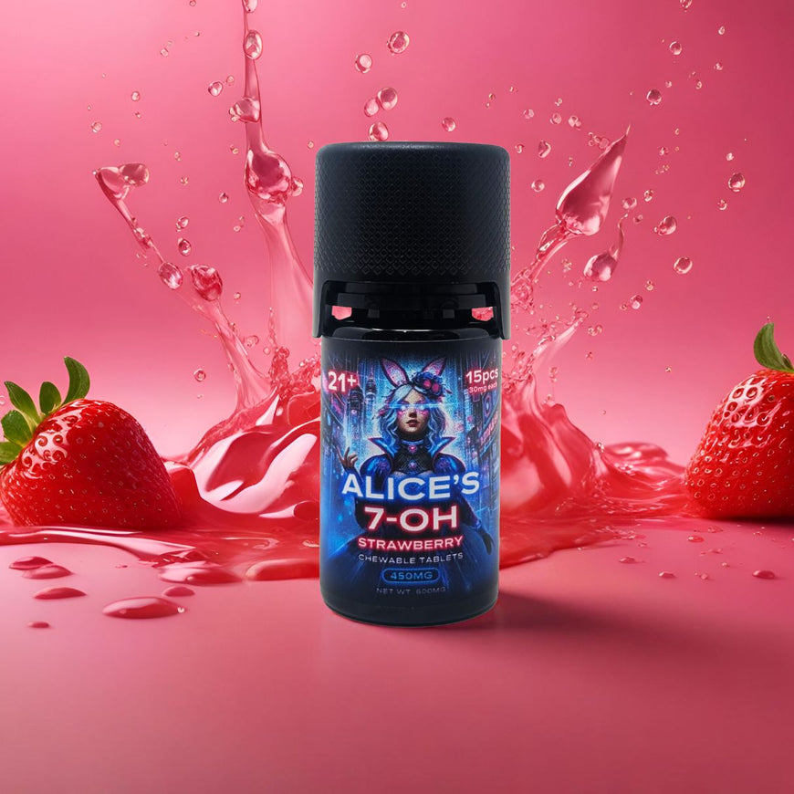 Alice's 7-OH Strawberry 450mg
