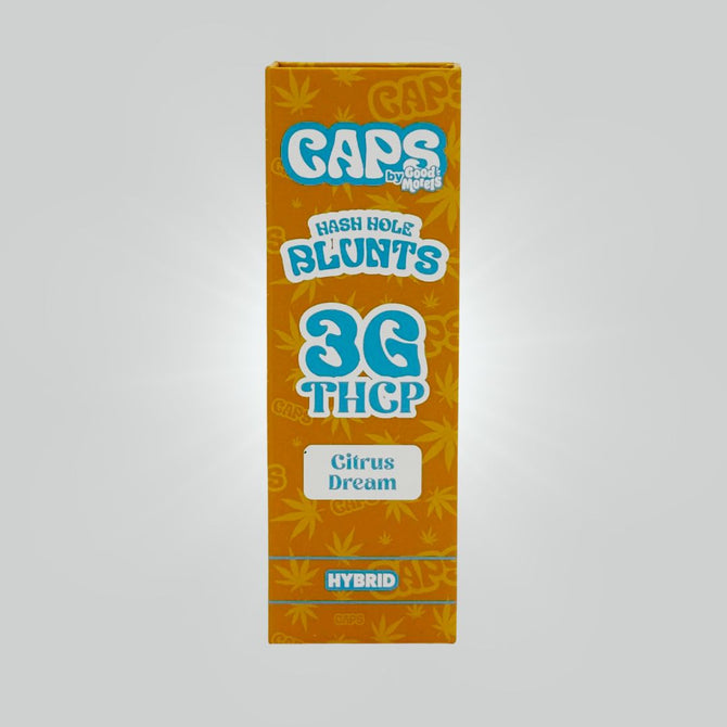 CAPS 3G Hash Hole Blunts THCP - Citrus Dream