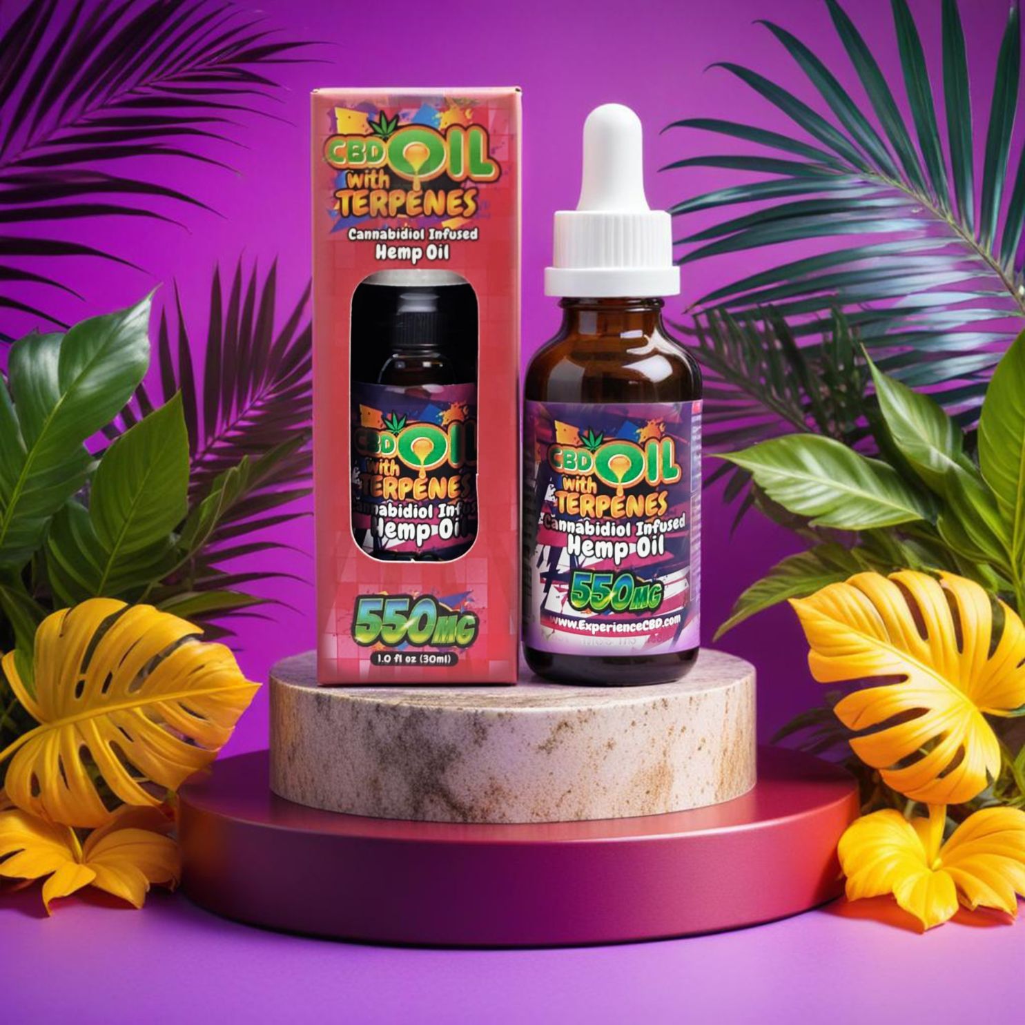 CBD Oil Tincture 550mg