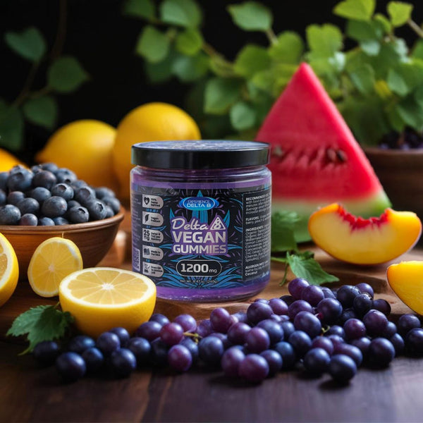 Delta-8 Vegan Gummies 1200mg
