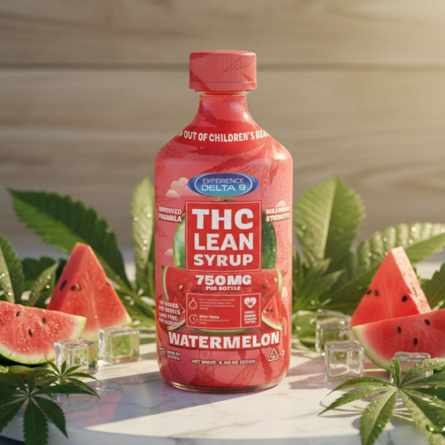 Delta 9 THC - Watermelon Lean Syrup 750mg