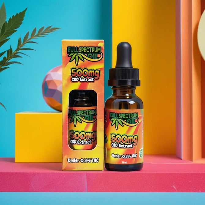 Full Spectrum CBD Oil 500mg