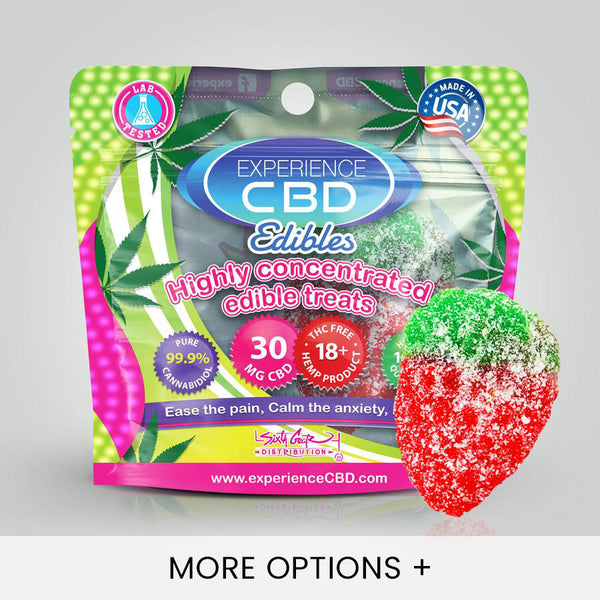CBD Sour Strawberry Gummies (30mg-120mg) – Premium Quality