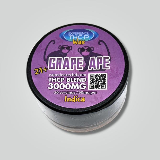 THC-P grape ape wax - thcp blend 3000mg indica