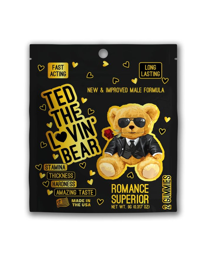 Ted the lovin bear - romance superior - 2 gummies 0.317 OZ