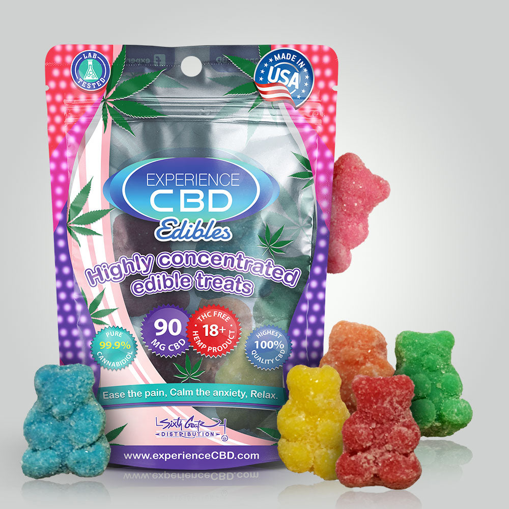 CBD Gummies - Gummy Bears - 90mg