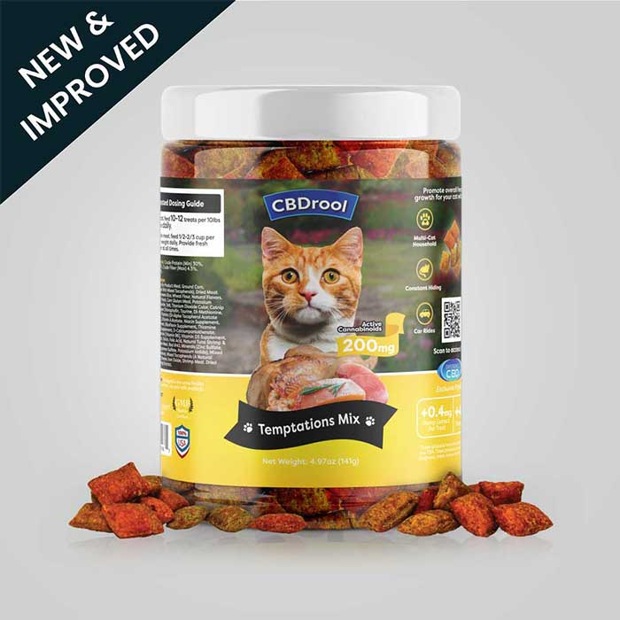 CBD Pet Treats for Cats - Chicken Flavor