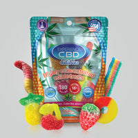180 mg CBD gummies assortment pack