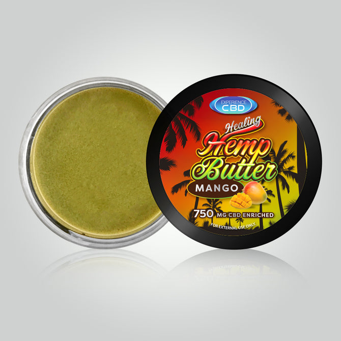 CBD Salve  Healing Hemp Butter - 750mg - Mango Scent Inside