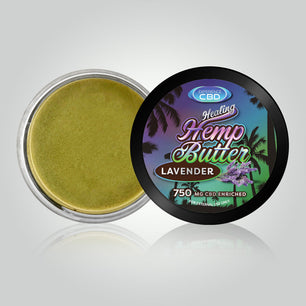 CBD Salves Healing Hemp Butter - 750mg - Lavender Scent Inside