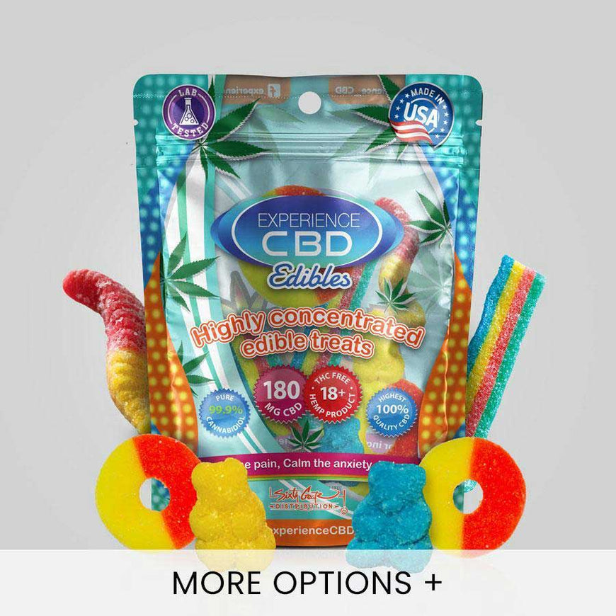 180mg CBD gummies assorted bag