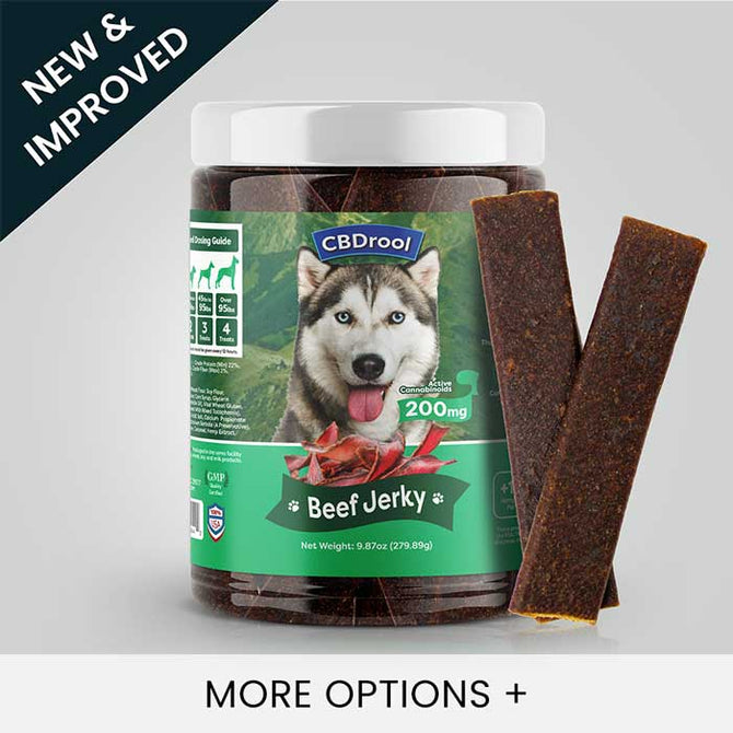 New and improved CBDrool CBD Dog Treats for all sizes