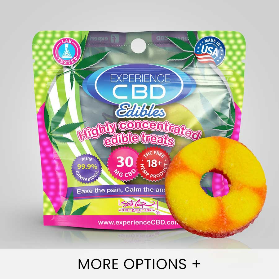 Peach Flavored CBD Gummies