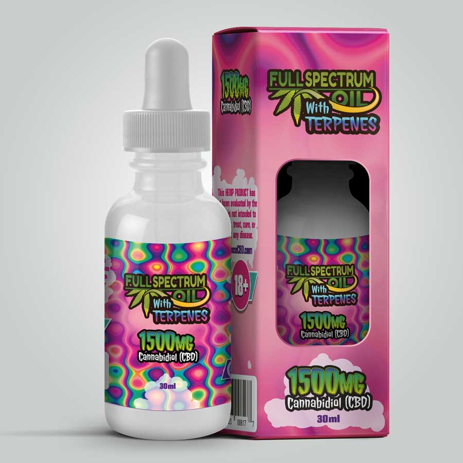 Full Spectrum CBD Oil 1500mg
