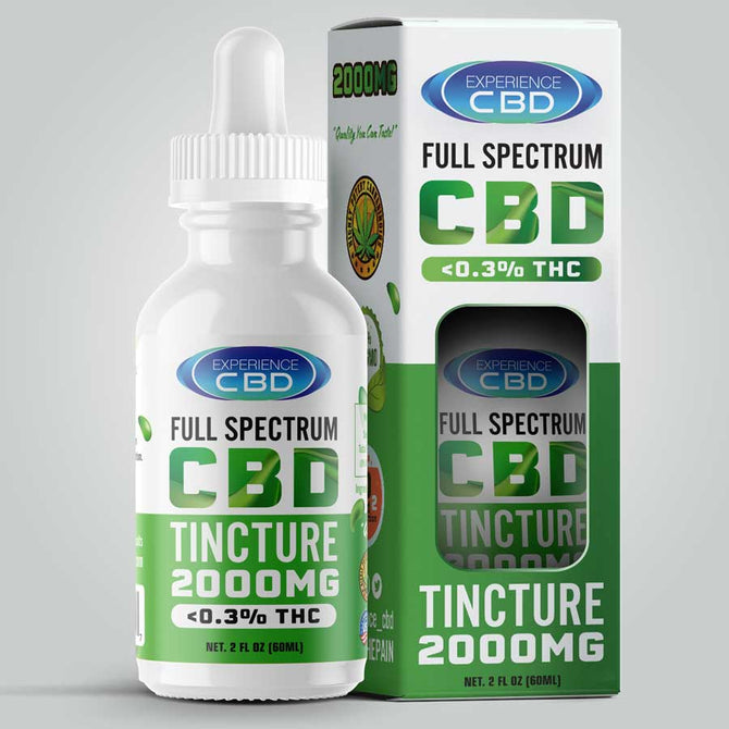 Full Spectrum CBD Tinctures - 2000mg CBD