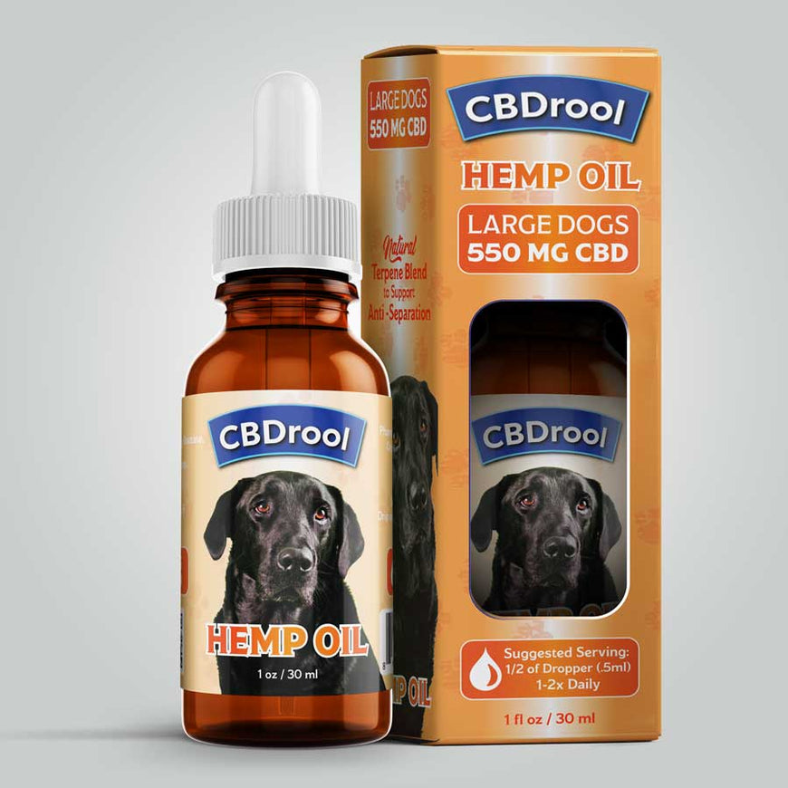 CBD Drops for Large Breeds - 550mg CBD